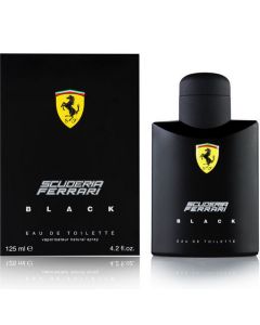 Scuderia Ferrari Black for Men, edT 125ml by Ferrari